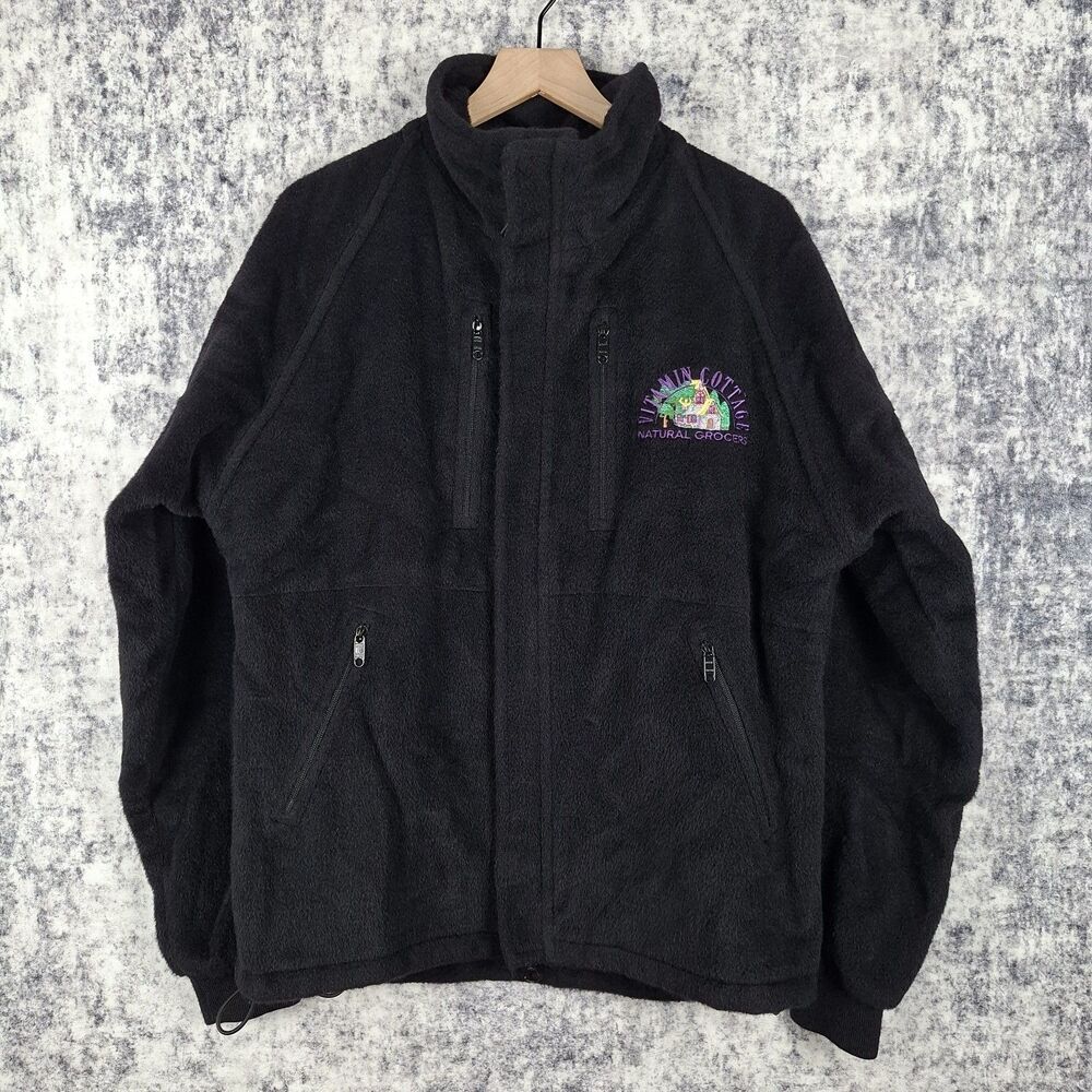 Altiplano Insulation "The Alpamayo Jacket" Mens Size M Black 100% Llama *Logo*